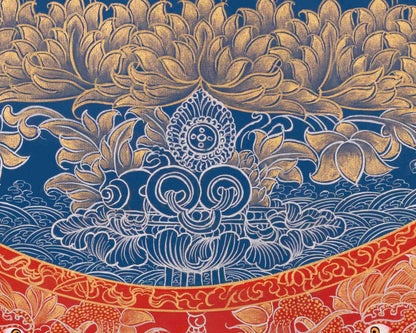 Gautam Buddha Thangka | Traditional Buddhist Painting | Wall Decors