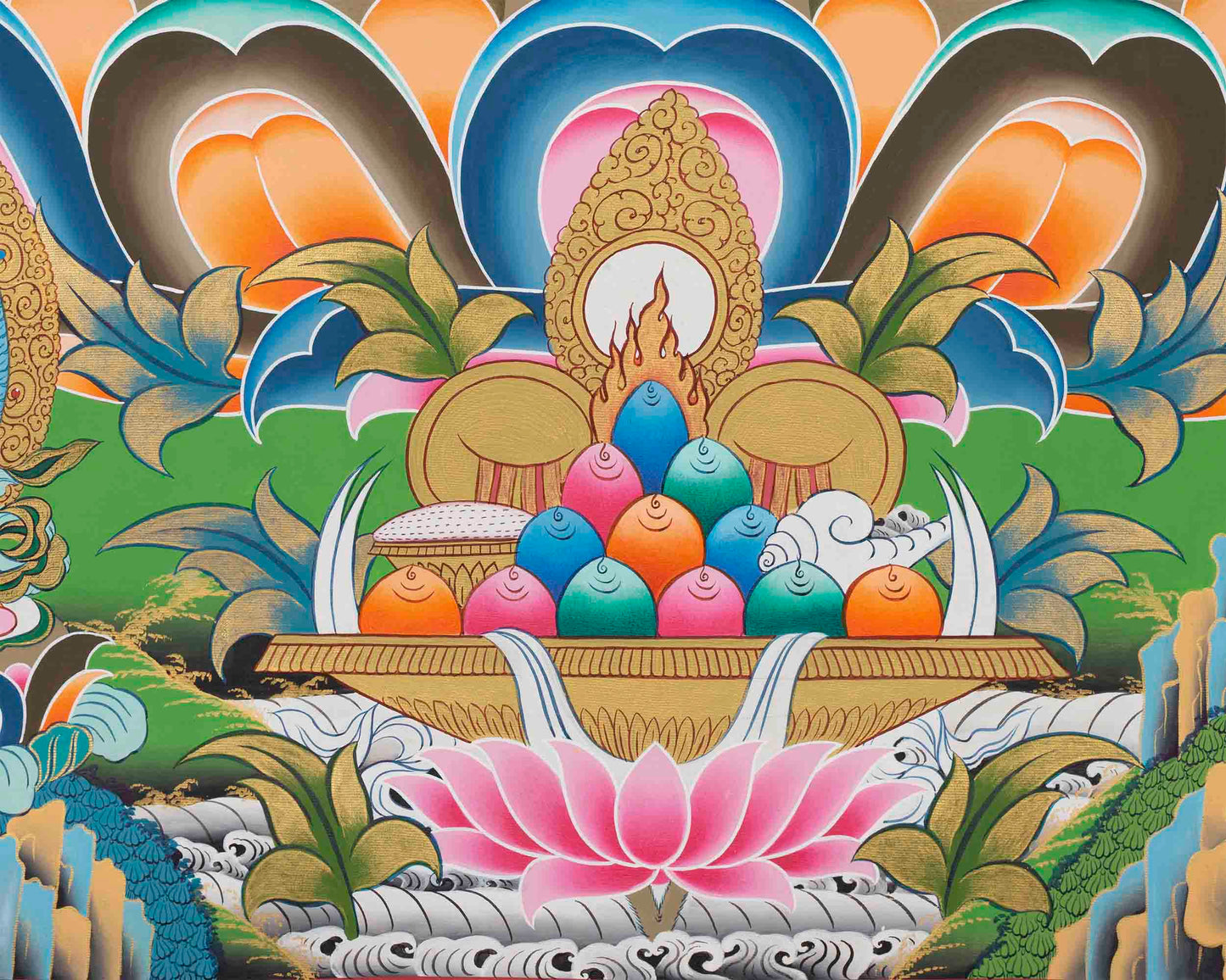 Manjushri Print | Religious Artwork | Wall Decors