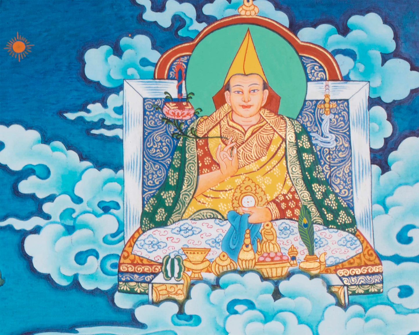 Yidam Kalachakra Thangka | Digital Print | Wall Decoration