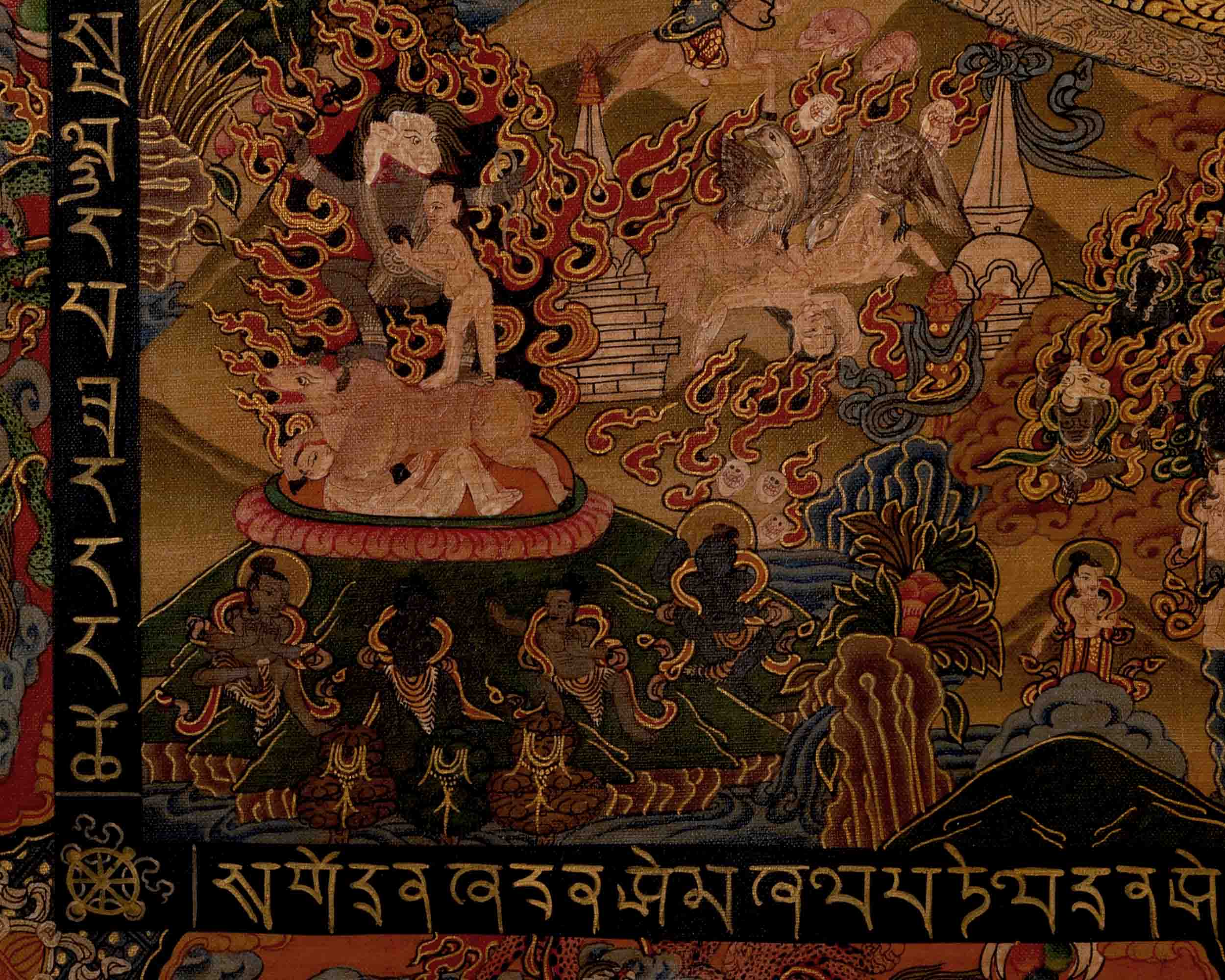Shakyamuni Buddha Mandala Thangka | Traditional Tibetan Thangka