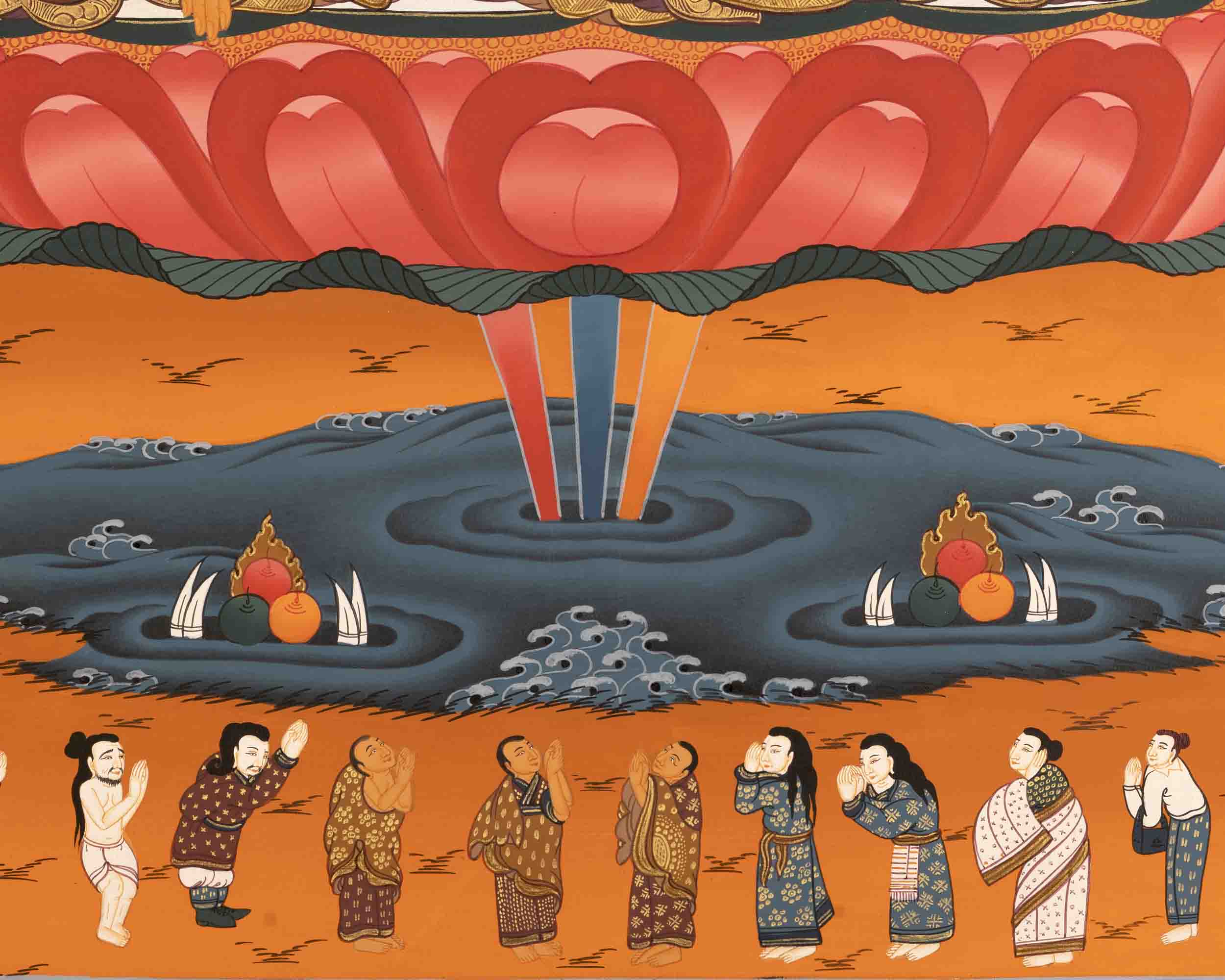 Buddha Shakyamuni Thangka | Home Decoration Art