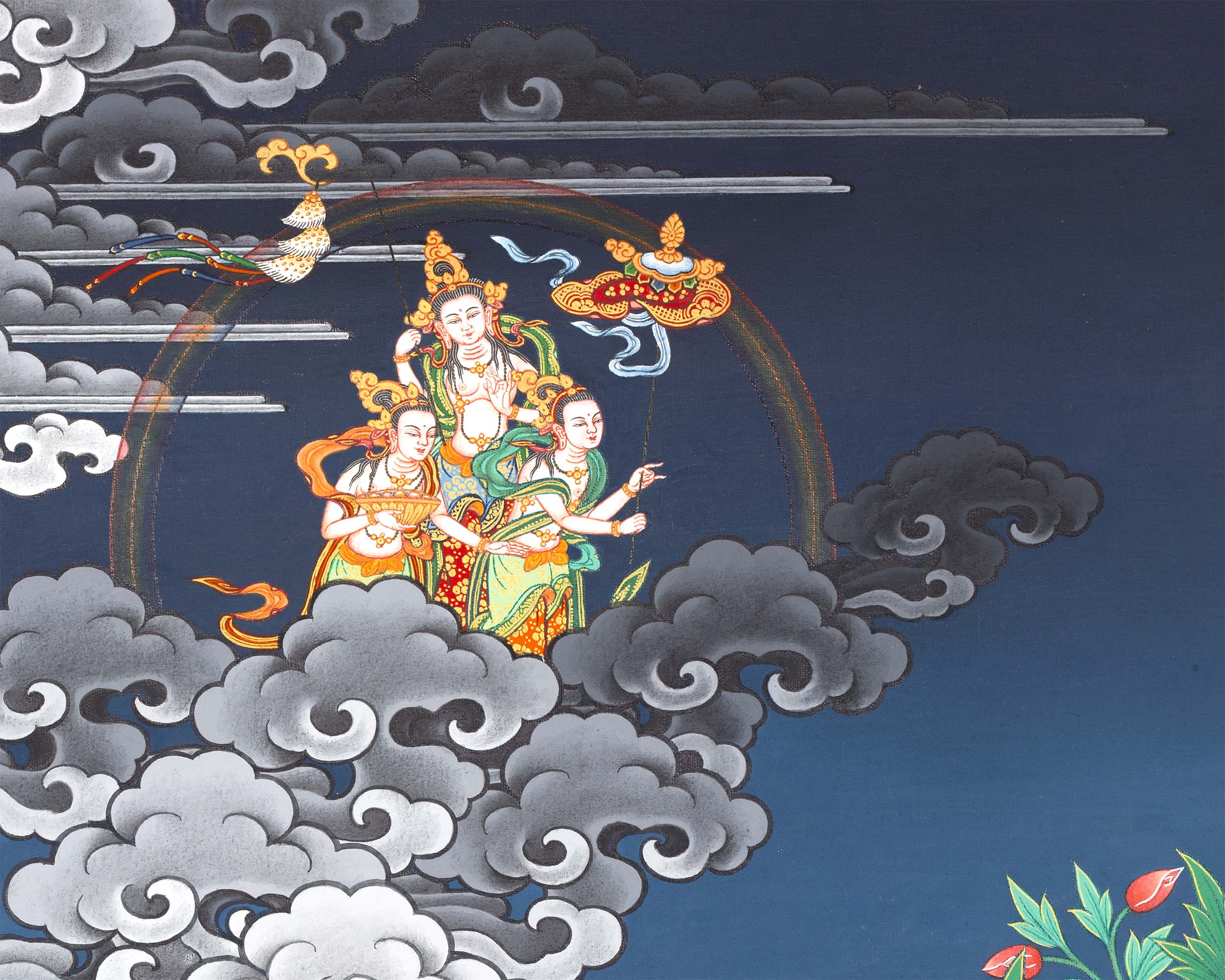 White Tara Print | Digital Paintings | Wall Decor