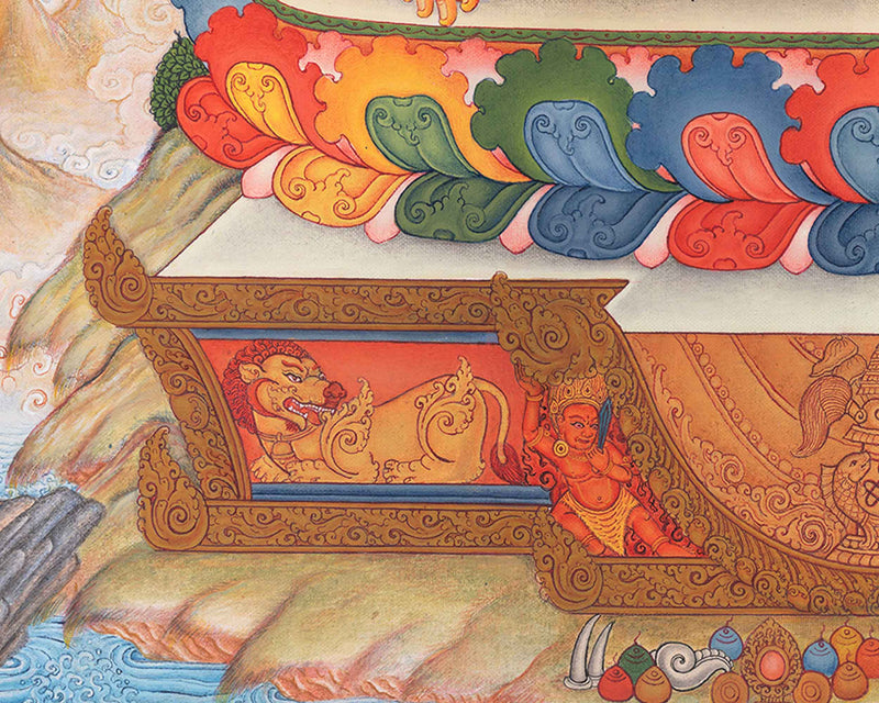 Traditional Buddha Shakyamuni Thangka | Thangka for Enlightenment