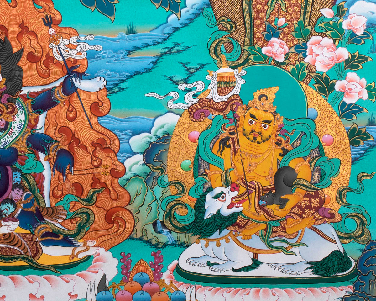 Avalokiteshvara Chenresig Print | Tibetan Wall decor