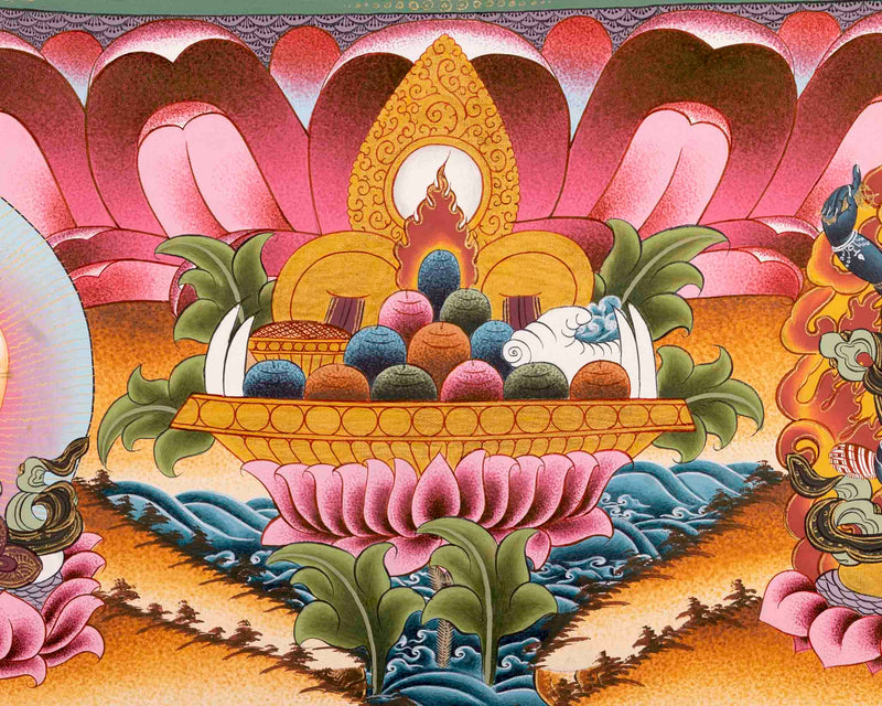 Religious Manjushree Thangka | Thangka Painting