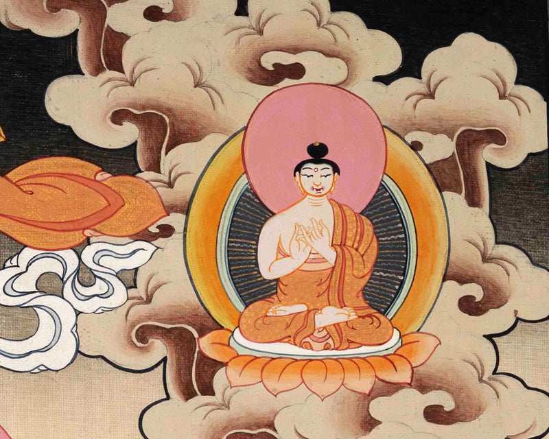 Shakyamuni Buddha Thangka | Tibetan Buddhist Painting