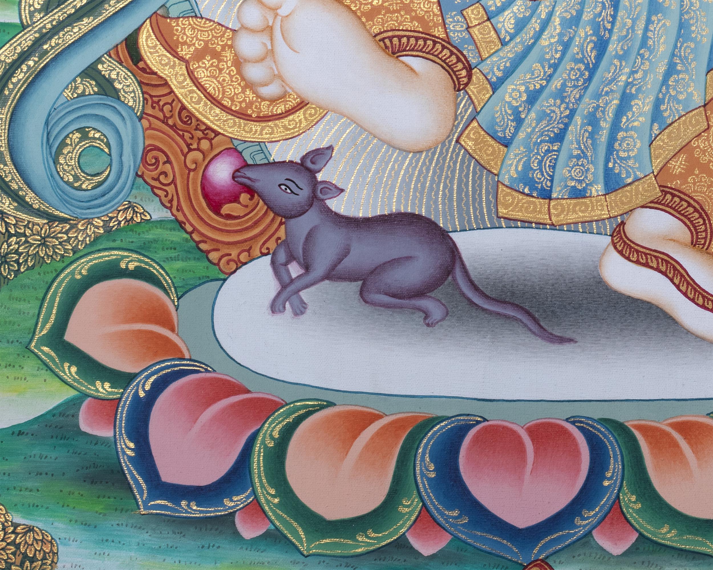 Ganesh Prints | Digital Thangka Prints | Wall Decors