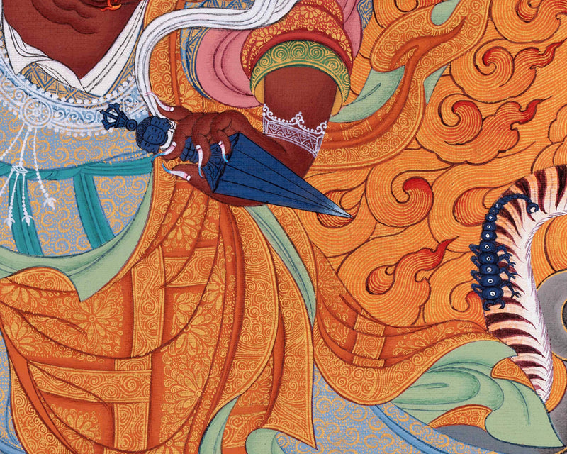 Guru Dorje Drollo Thangka | Padmasambhava's Wrathful Manifestation