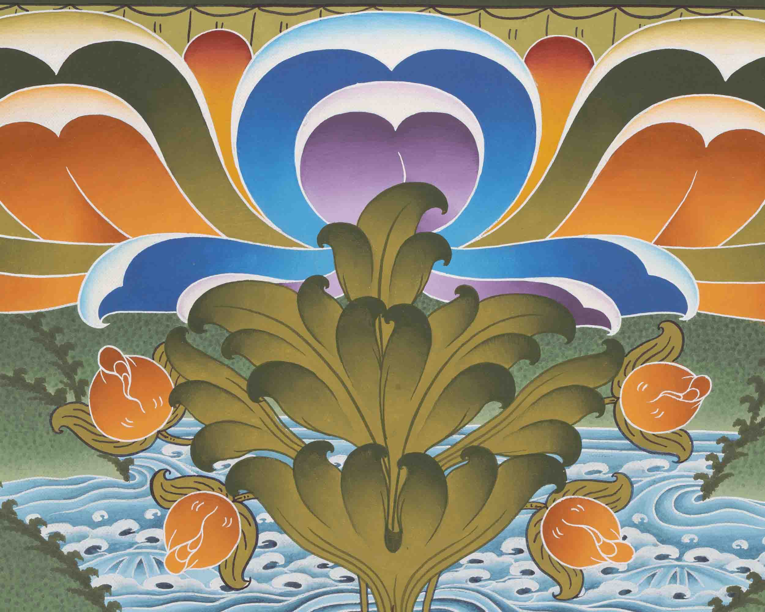 Namtose Thangka Painting | Religious Artwork | Wall Decors