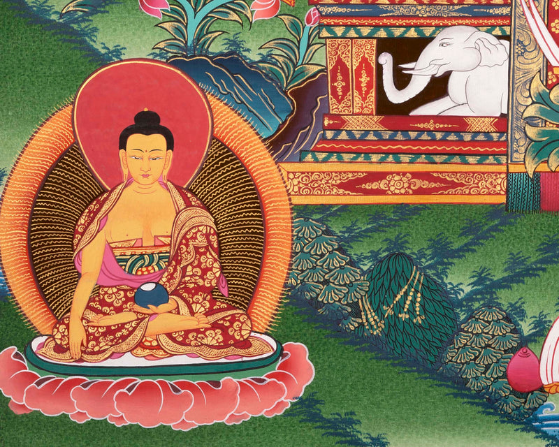 Medicine Buddha Thangka | Gift For Buddhist