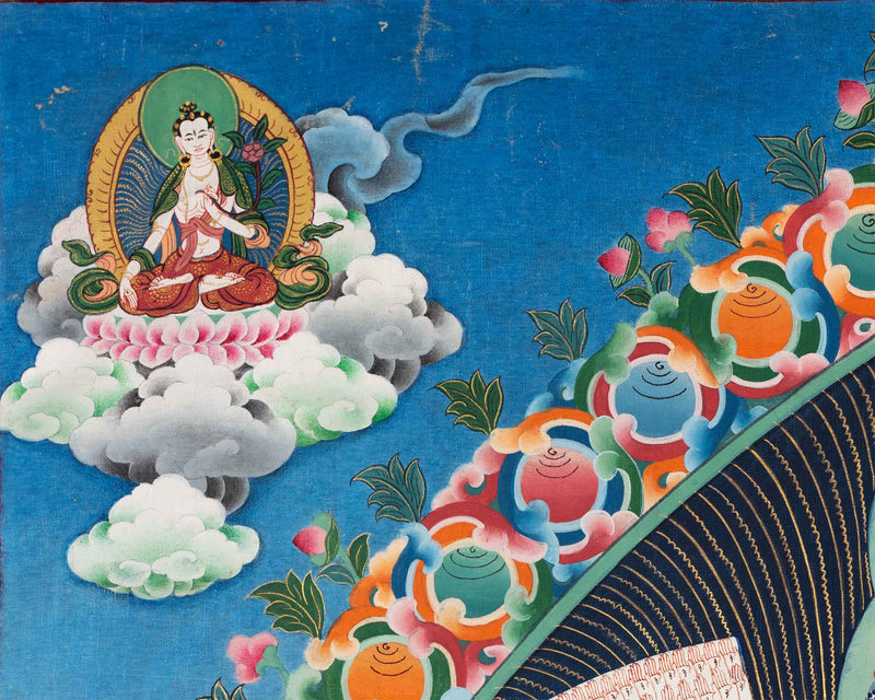 Avalokiteshvara 1000 Arms Form Depicted In High-Quality Giclee Print | Traditional Bodhisattva Of Compassion