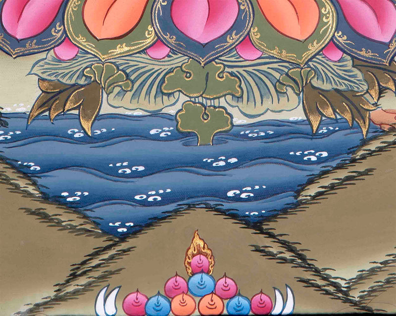 Amitabha Buddha Thangka | Wall Decoration Painting