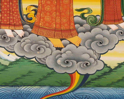 Handpainted Shakyamuni Buddha | Tibetan Wall Decoration Painting