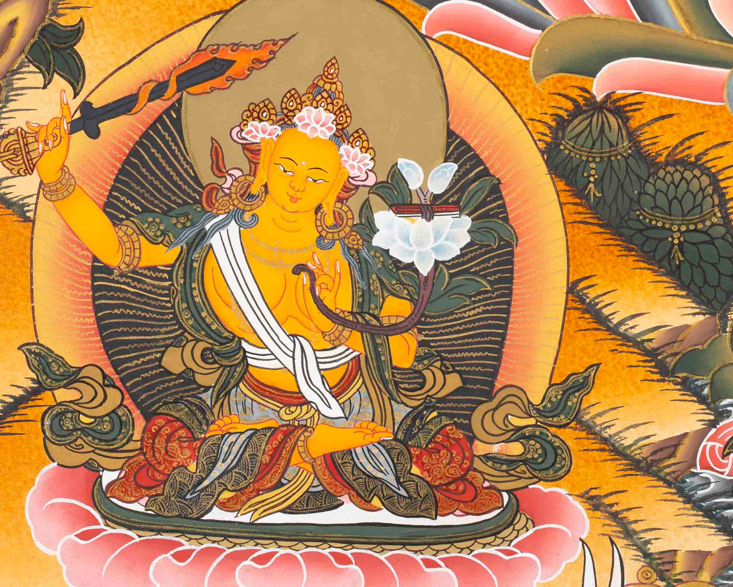 1000 Armed Avalokiteshvara | Wall Decors | Traditional Tibetan Thangka
