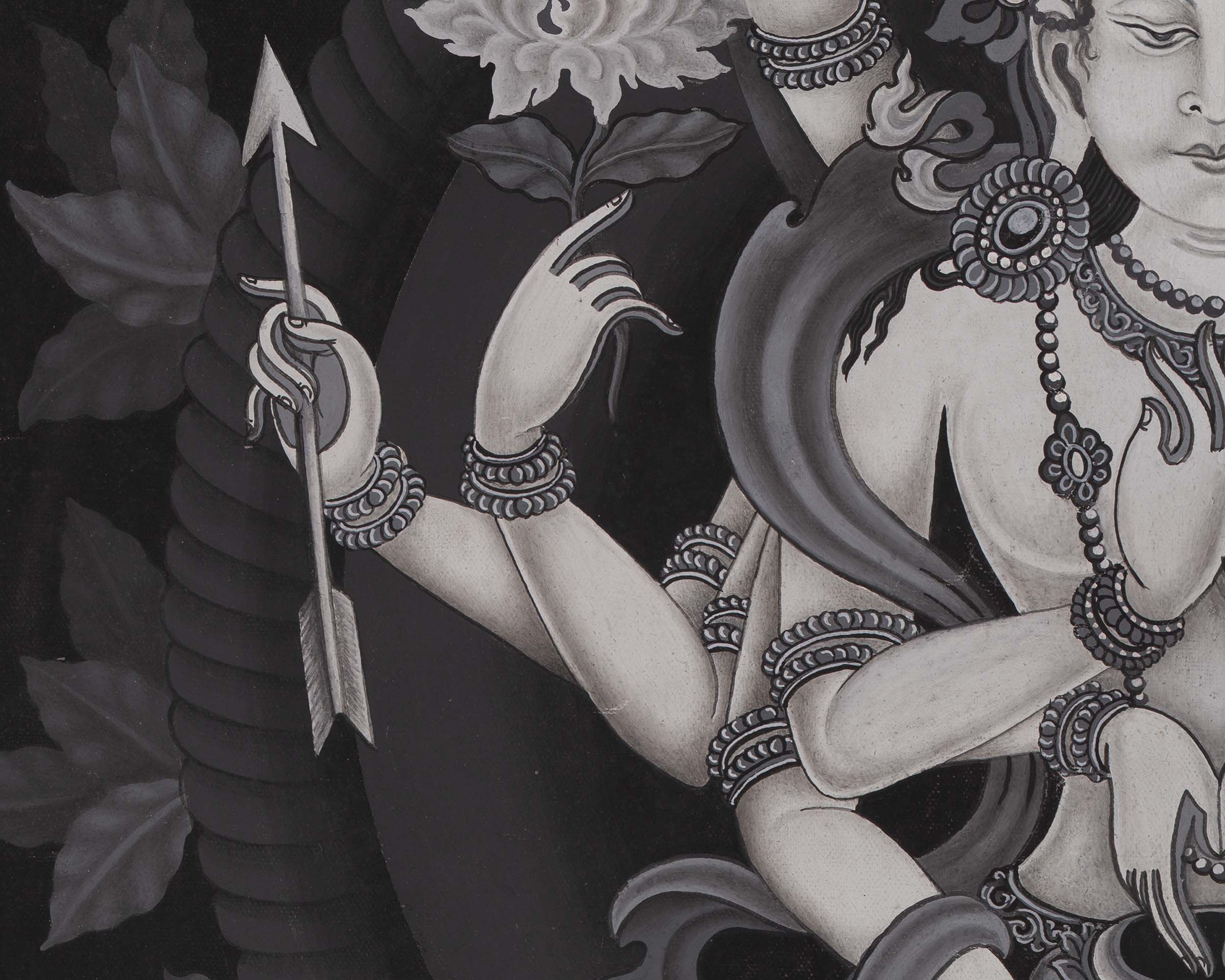 Manjushree Namsangiti Thagnka |  Buddhist Art