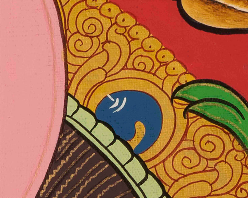 Yab Yum Buddha Shakti Thangka | Original Hand PaintedThangka