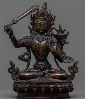 Bodhisattva Manjushri Statue