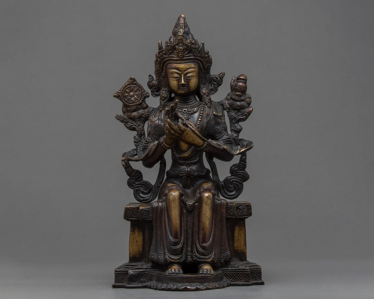 Lord Maitreya Buddha Statue | Vintage Decorative | Zen Home Decor