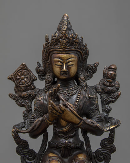 Lord Maitreya Buddha Statue | Vintage Decorative | Zen Home Decor