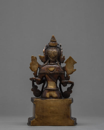 Lord Maitreya Buddha Statue | Vintage Decorative | Zen Home Decor