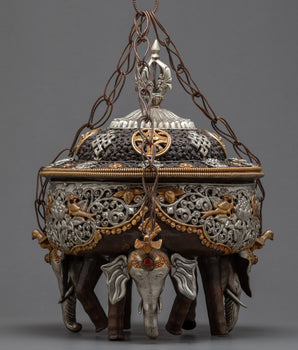 Silver Plated Incense Burner 