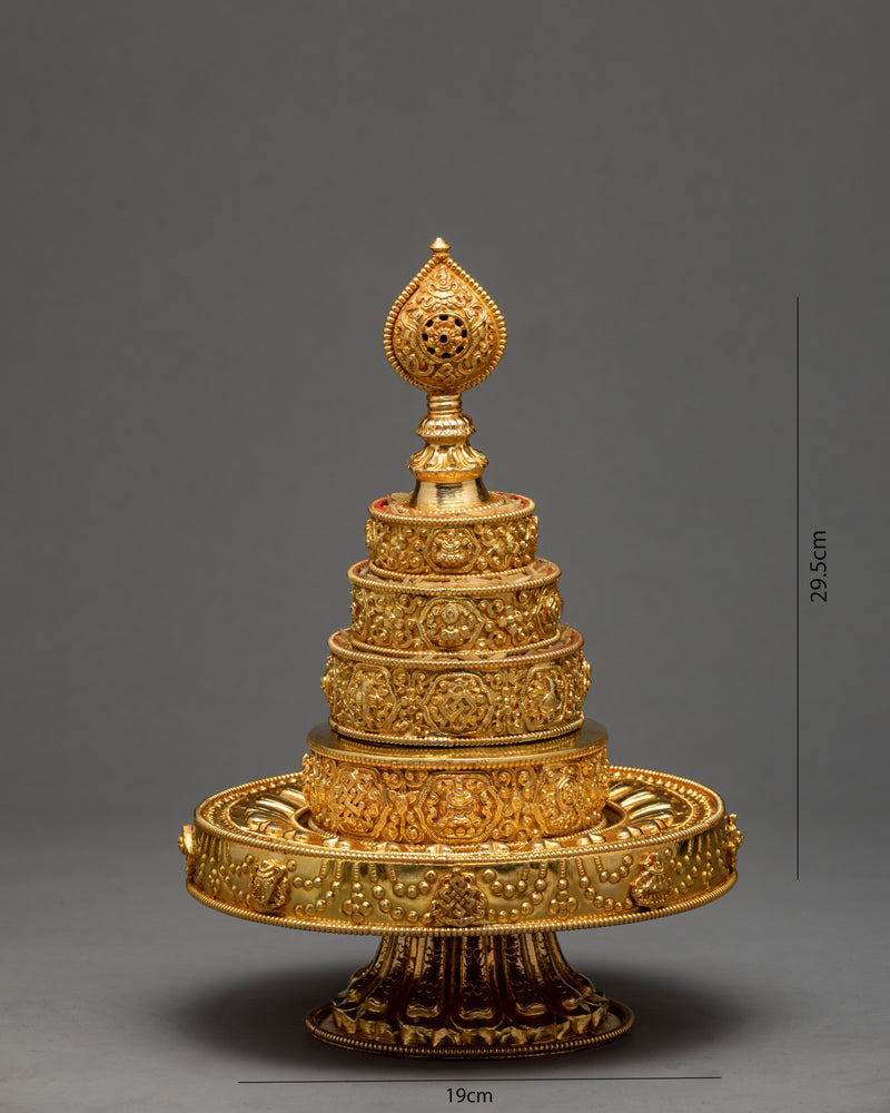 Beautiful Mandala Set | Ritual Altar Offerings | Zen Buddhism
