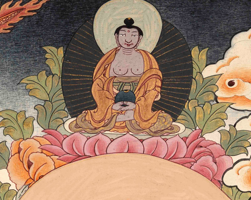 Yab Yum Buddha Thangka | Religious Painting