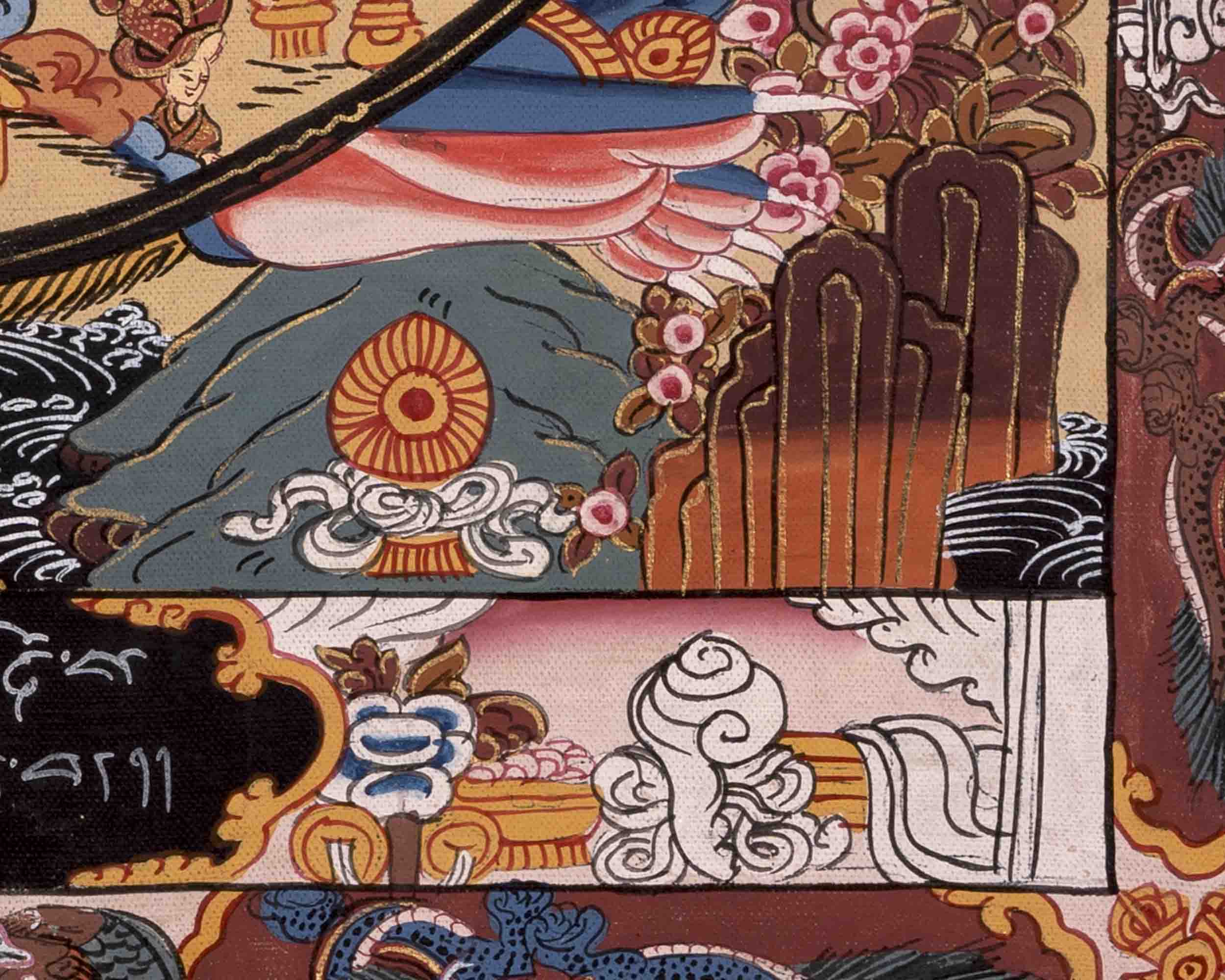 Tibetan Wheel Of Life Thangka | Buddhist Gifts