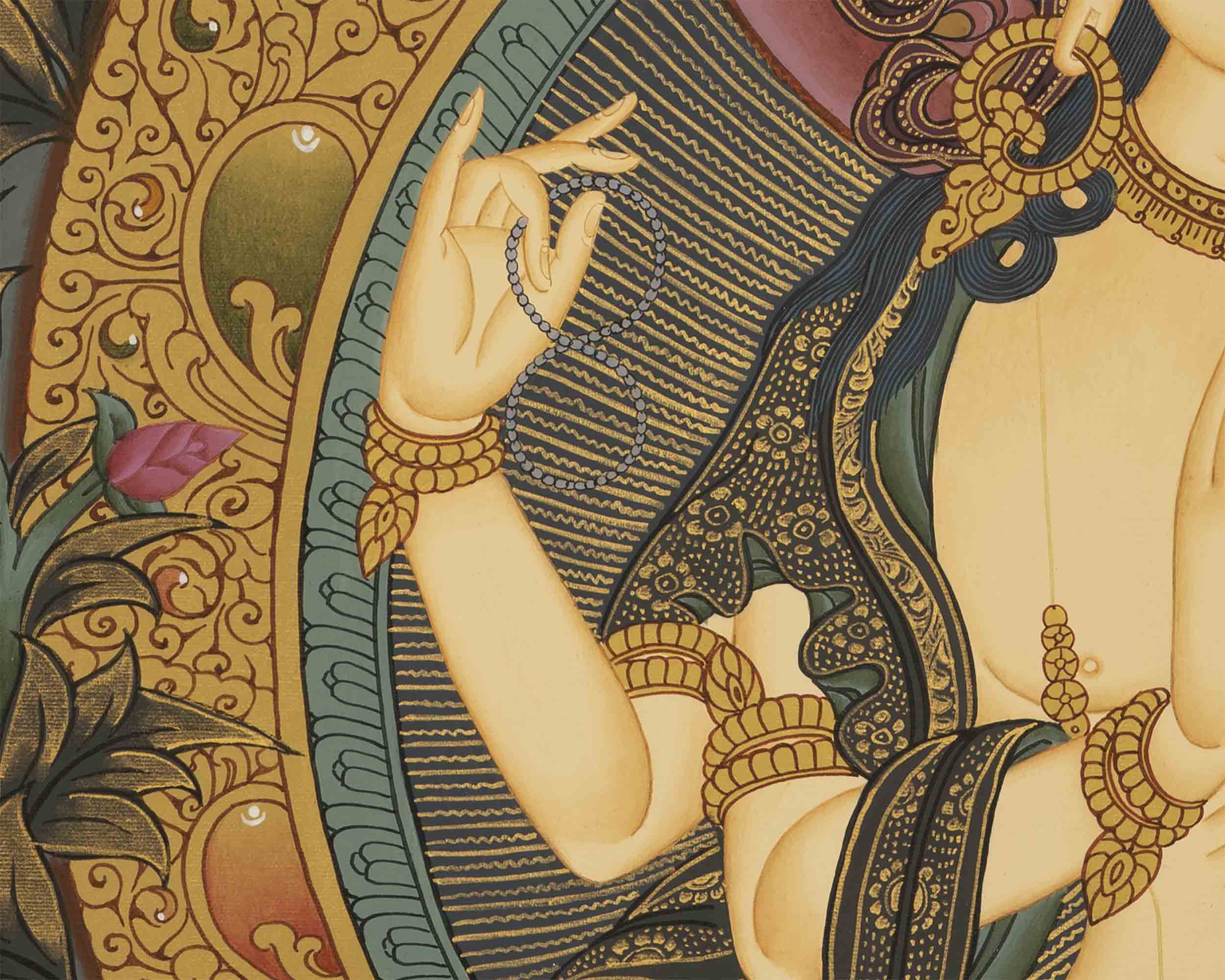 Seto Machindranath Thangka | Avalokitesvara Chengrezig Thangka