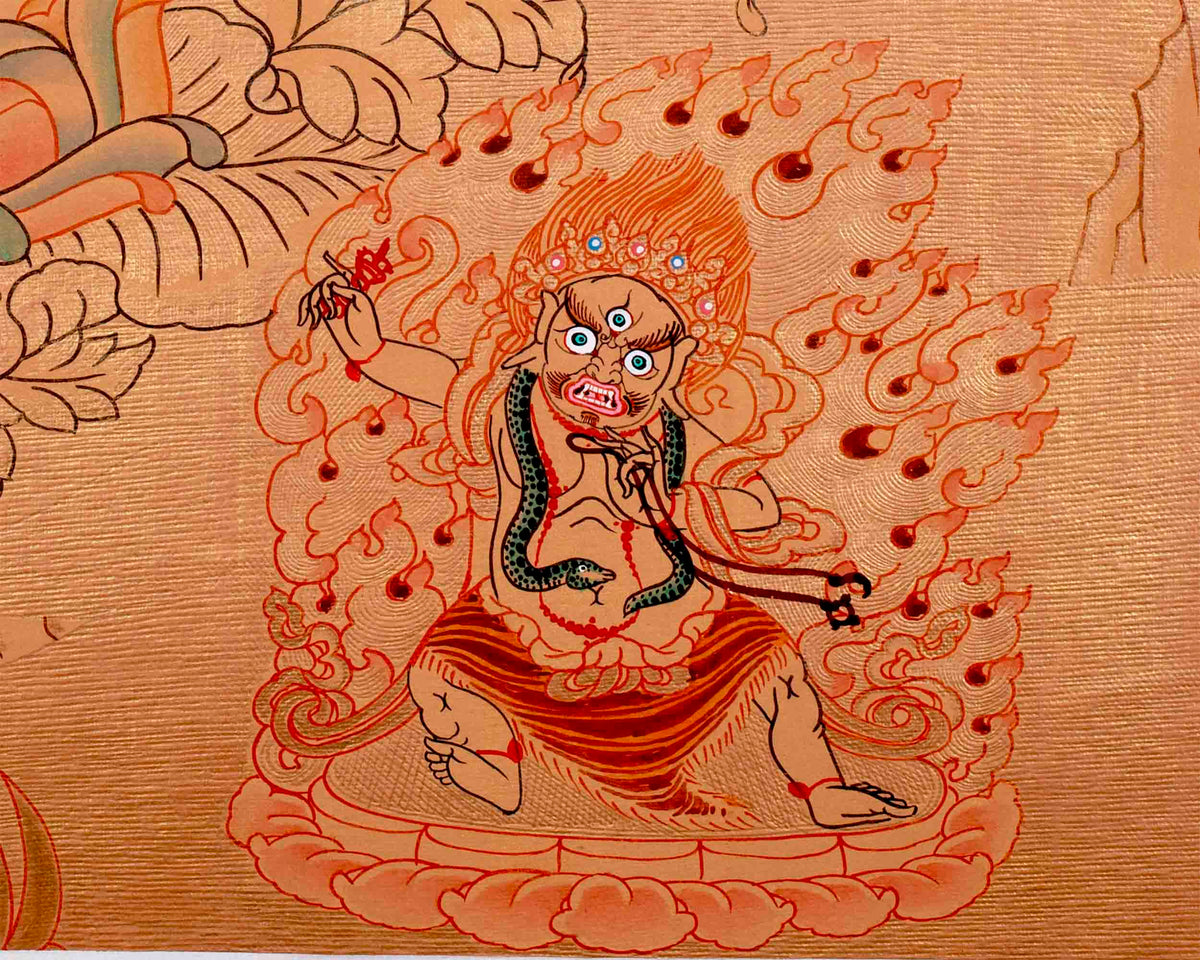 1000 Armed Avalokiteshvara Thangka Art | Tibetan Buddhist Painting