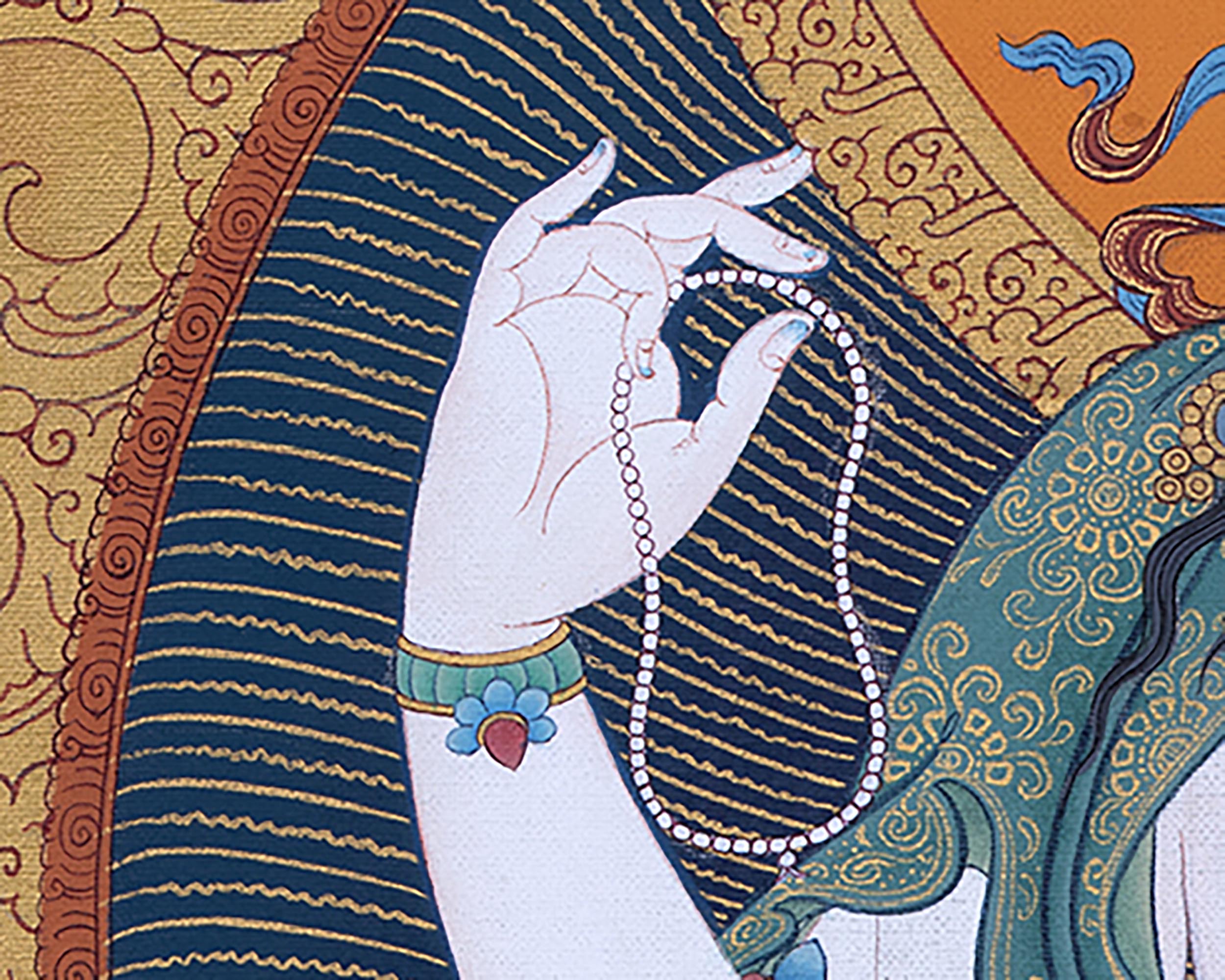 Four Armed Avalokiteshvara Print | High Quality Chenrezig Art