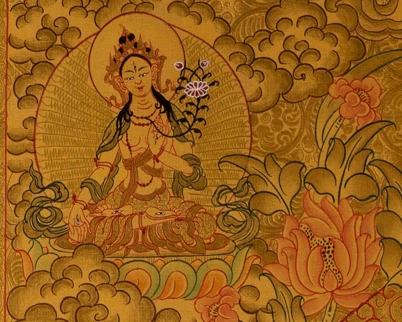 1000 Armed Avalokiteshvara Thangka | Wall Hanging Decoration
