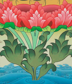 Guru Rinpoche Thangka | Wall Decor Painting