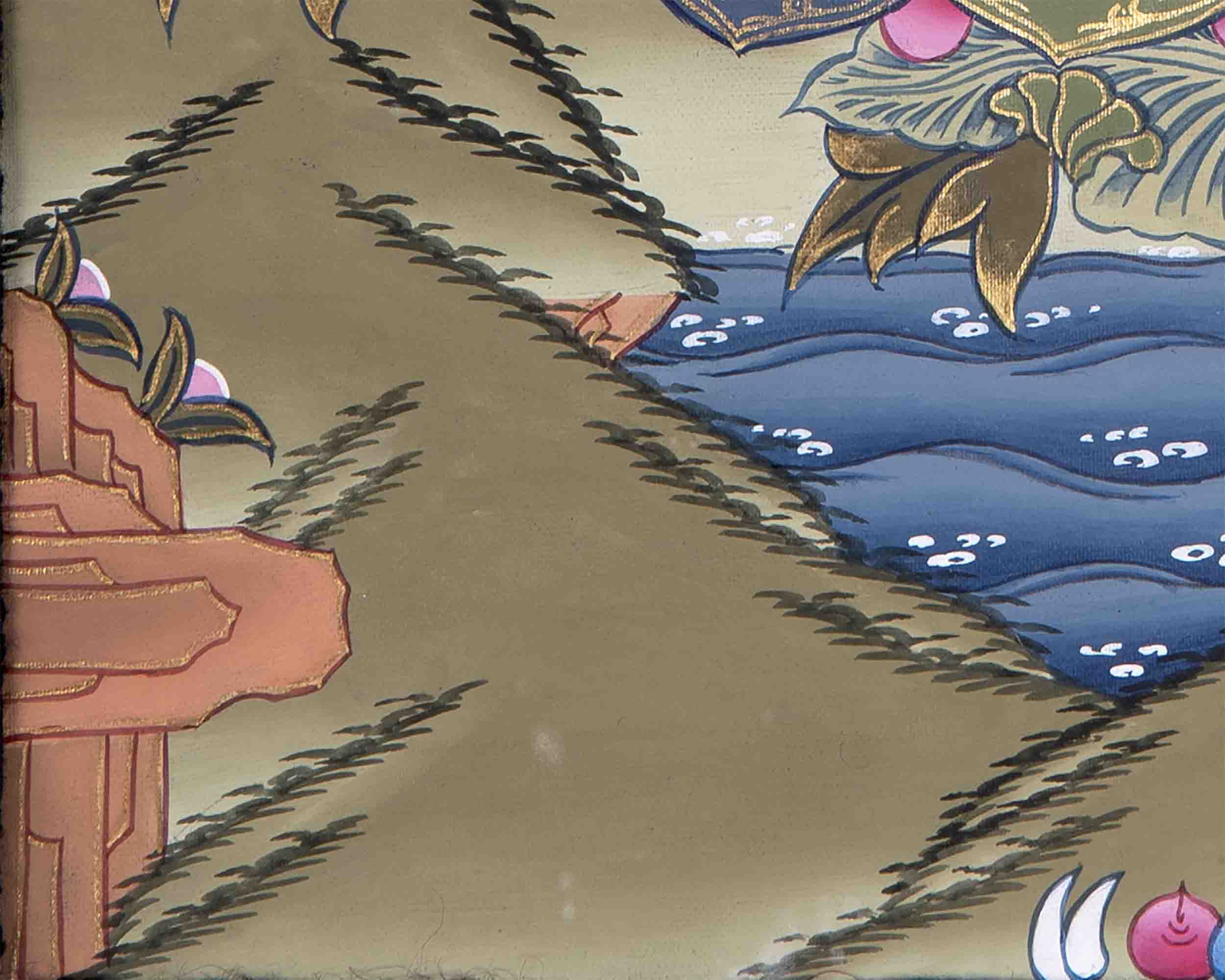 Amitabha Buddha Thangka | Wall Decoration Painting