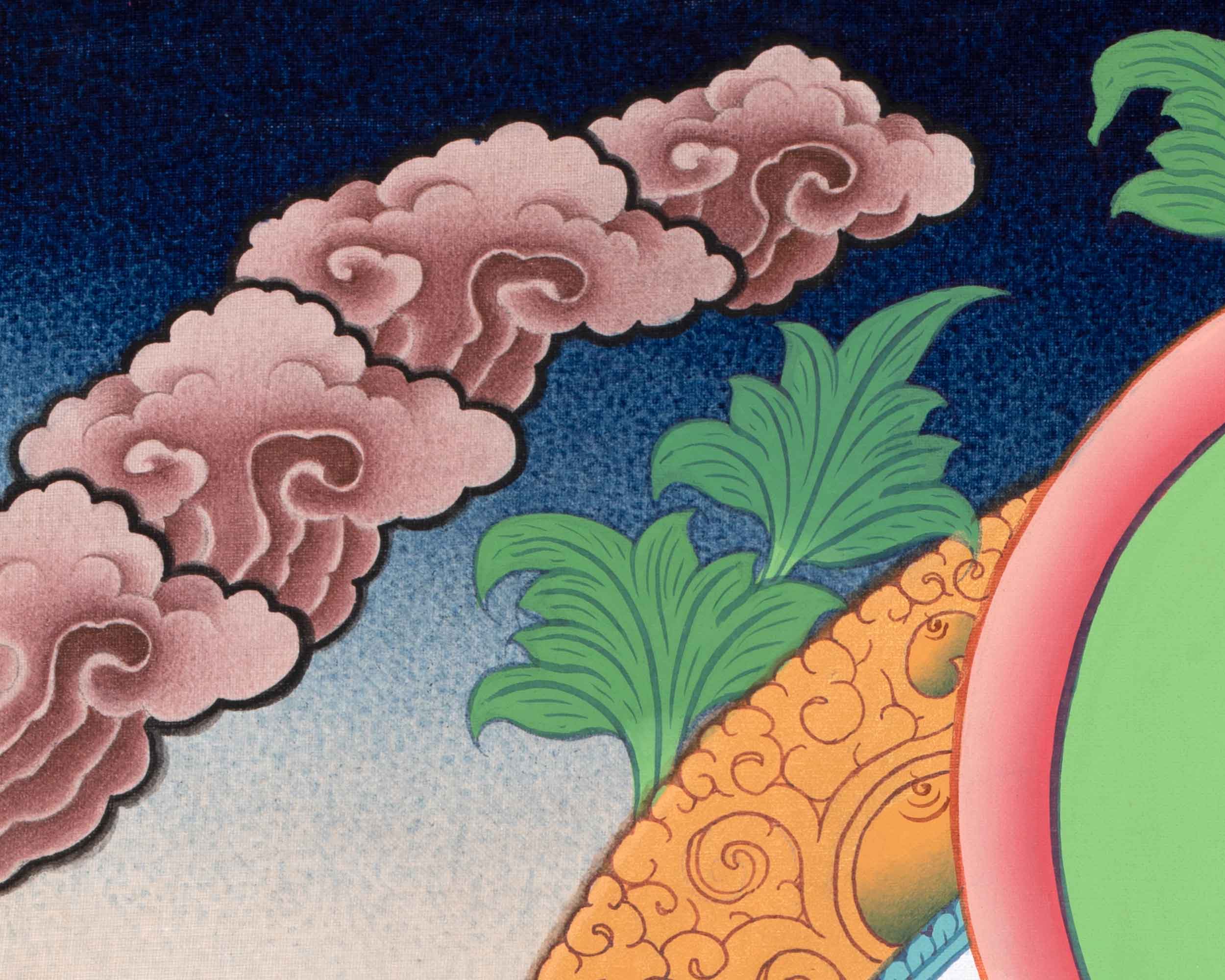 Goddess White Tara Thangka | Art For Healing and Blessings | Mother of All Buddhas