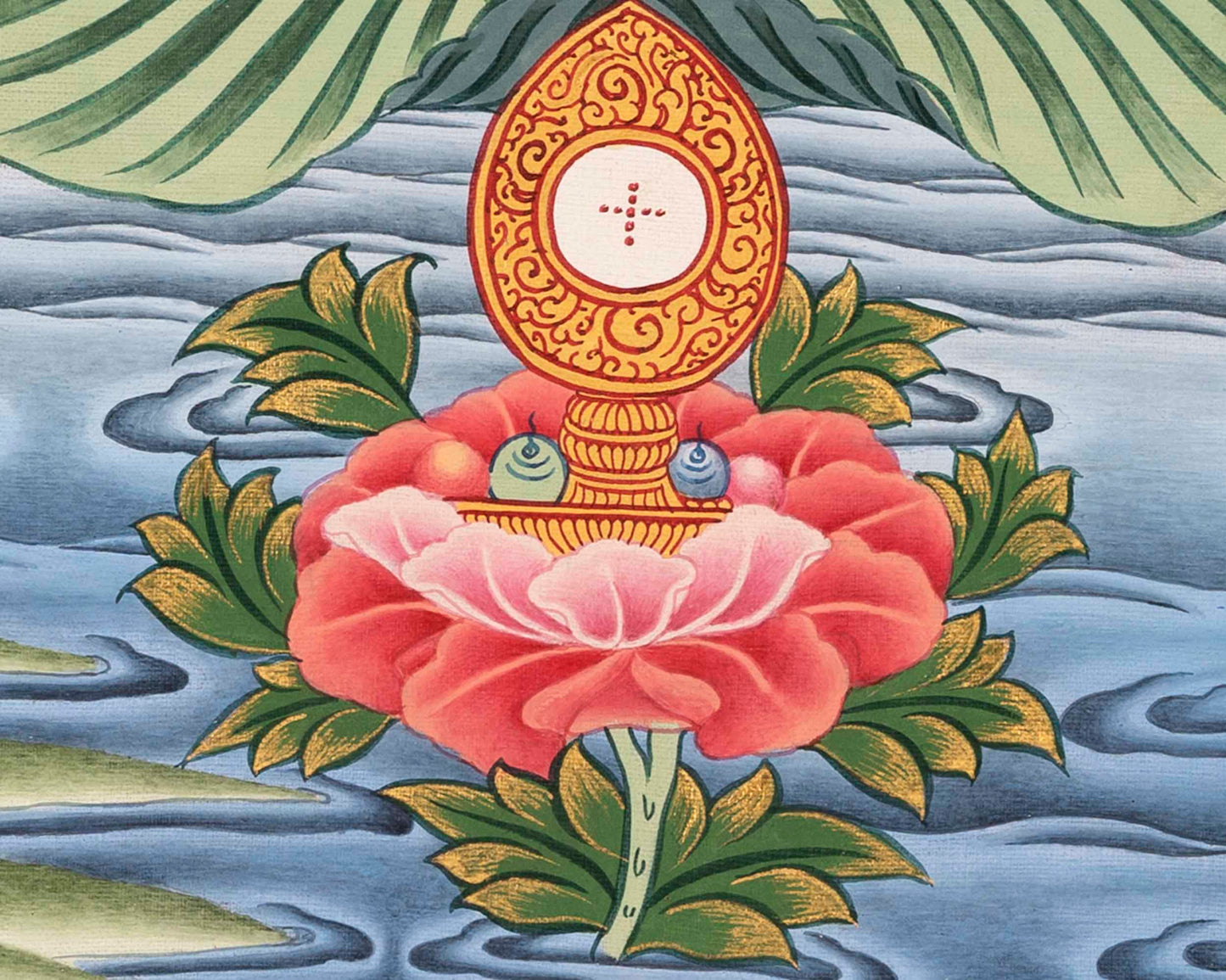 Bhaisajyaguru Thangka | Original Hand-Painted Tibetan Art