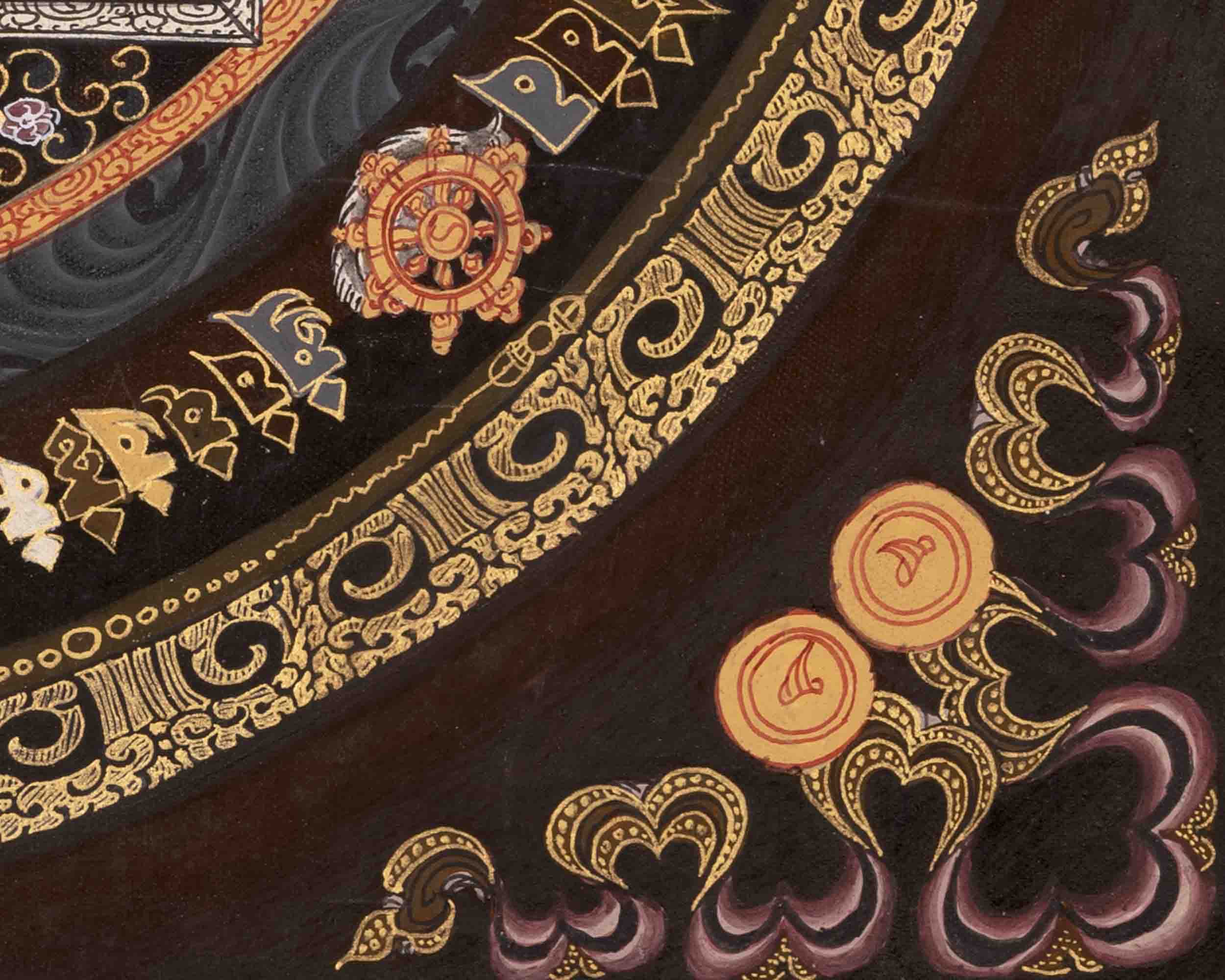 Wheel Of Time | Mandala Thangka | Religious Wall Decors