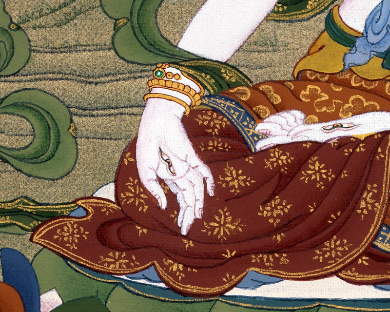 Thangka White Tara | Tibetan Tara Painting