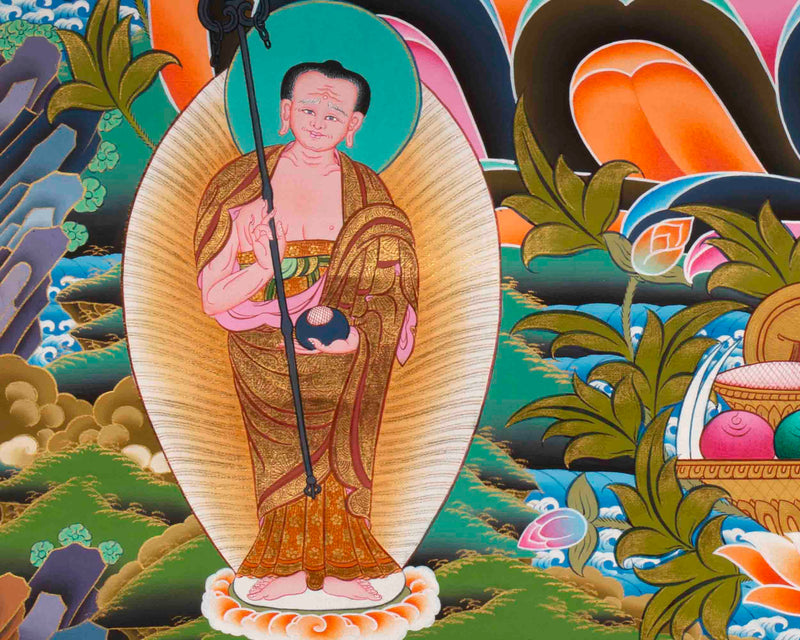 Gautama Buddha Thangka | Tibetan Buddhist Painting | Wall Decors
