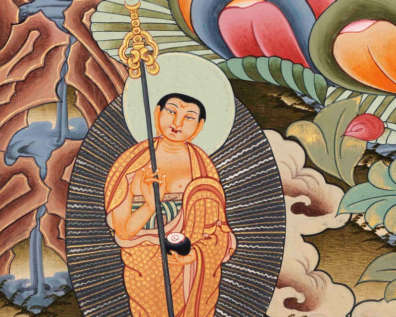 Shakyamuni Buddha Thangka | Tibetan Buddhist Painting