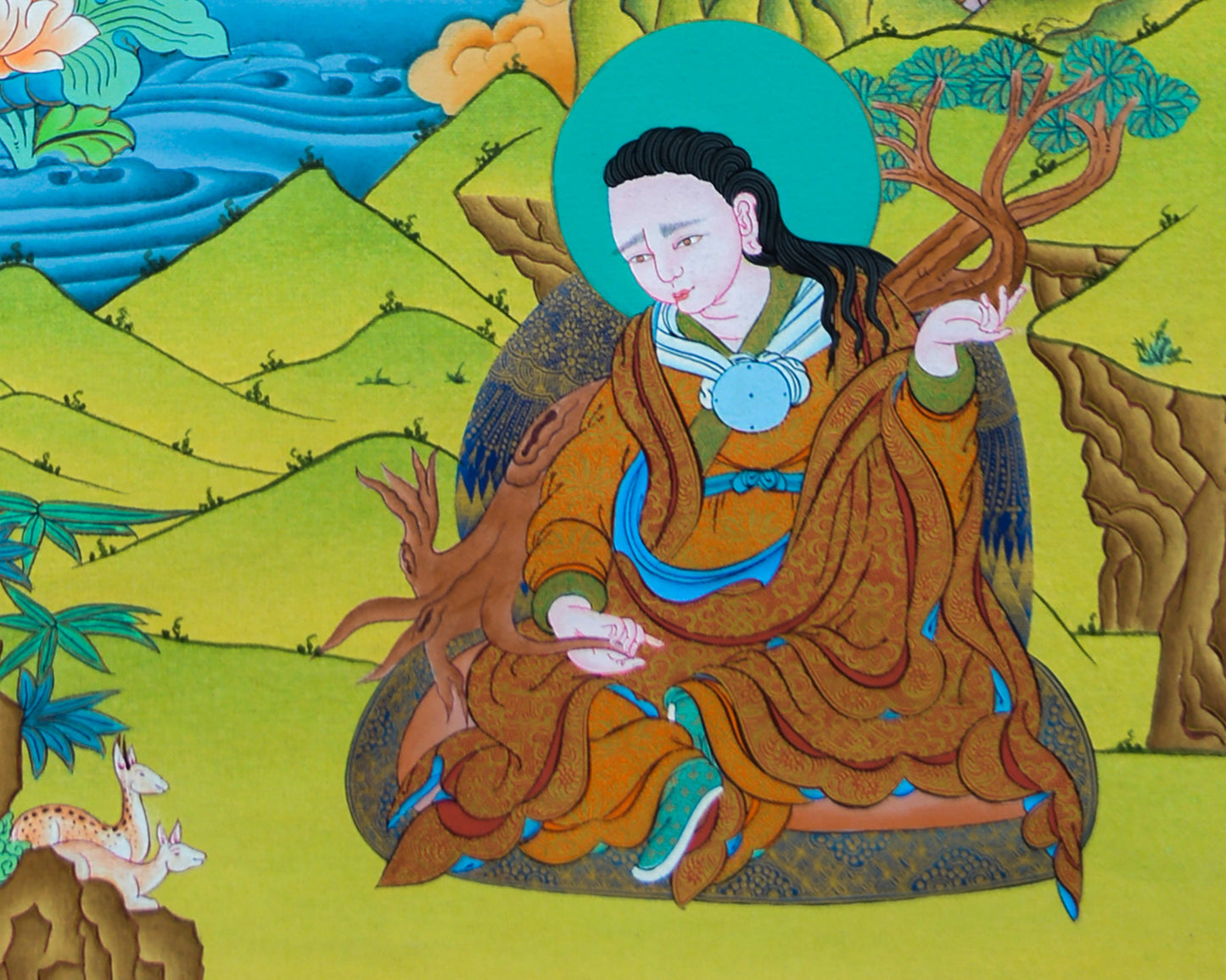 Dorje Chang Thangka | Guru Padmasambhava Eight Manifestations