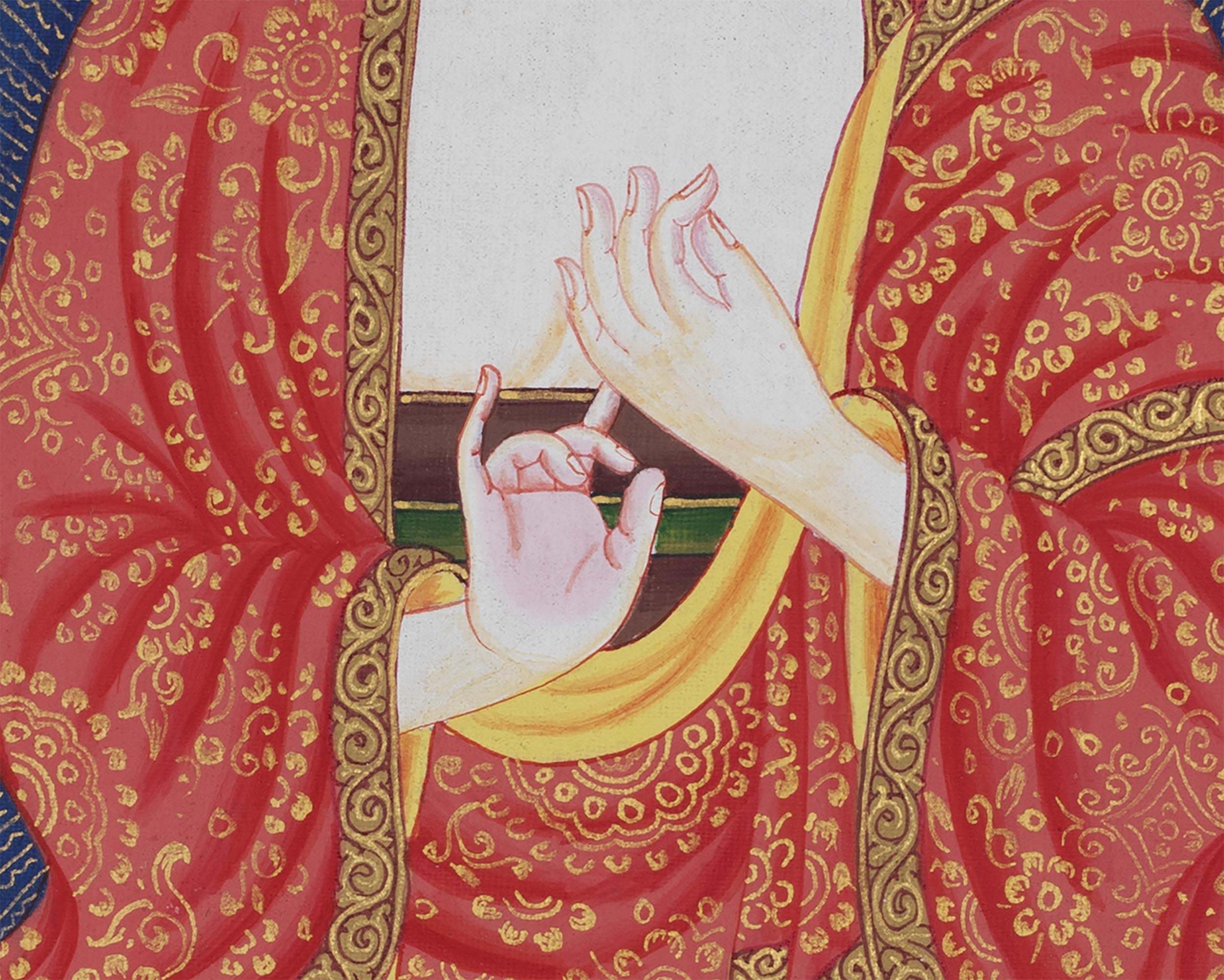 Vairochana Buddha | Thangka Print | Wall Decors