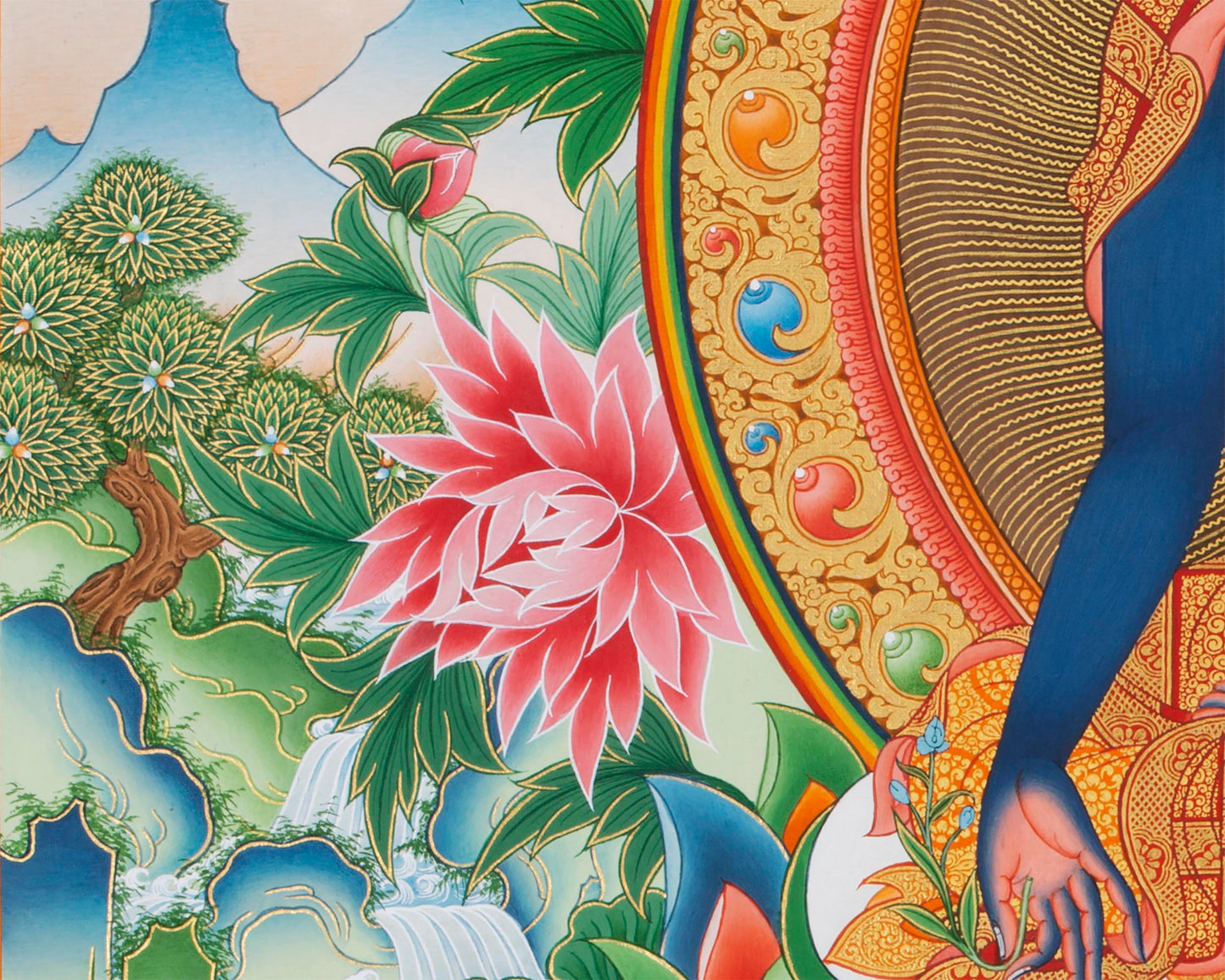 Medicine Buddha | High Quality Thangka Print