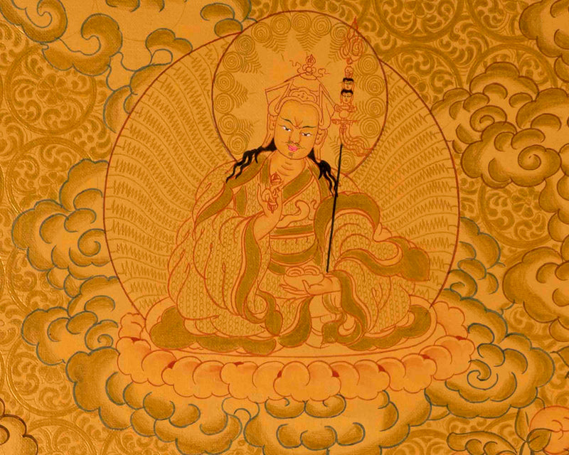 White Tara Thangka Painting | Meditation Canvas Art