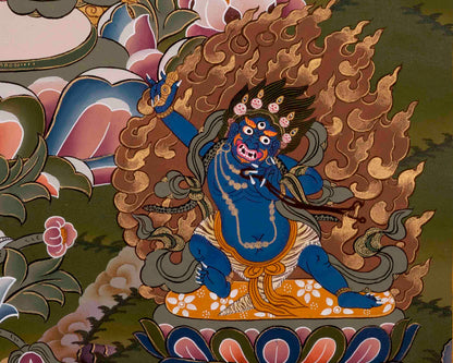 1000 Armed Avalokiteshvara | Religious Buddhist Thangka | Wall Decors