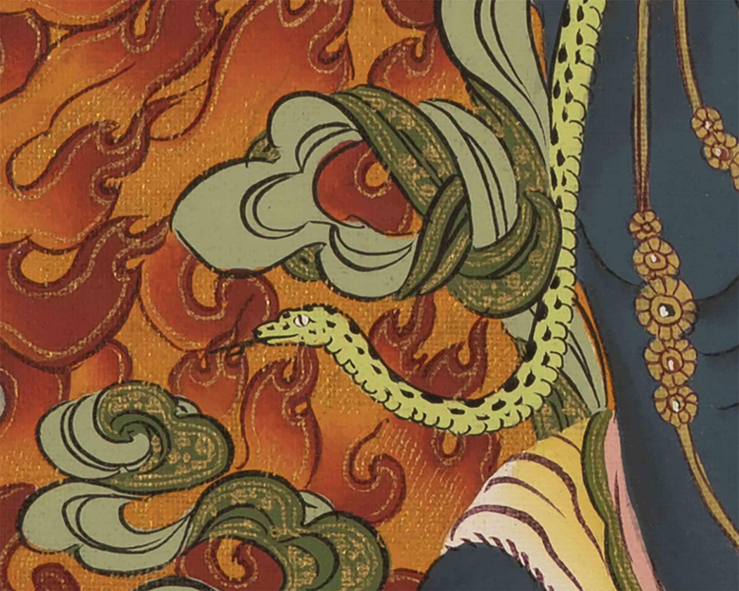 Vajrapani Thangka | Handpainted Thangka