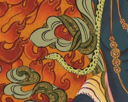 Vajrapani Thangka | Handpainted Thangka