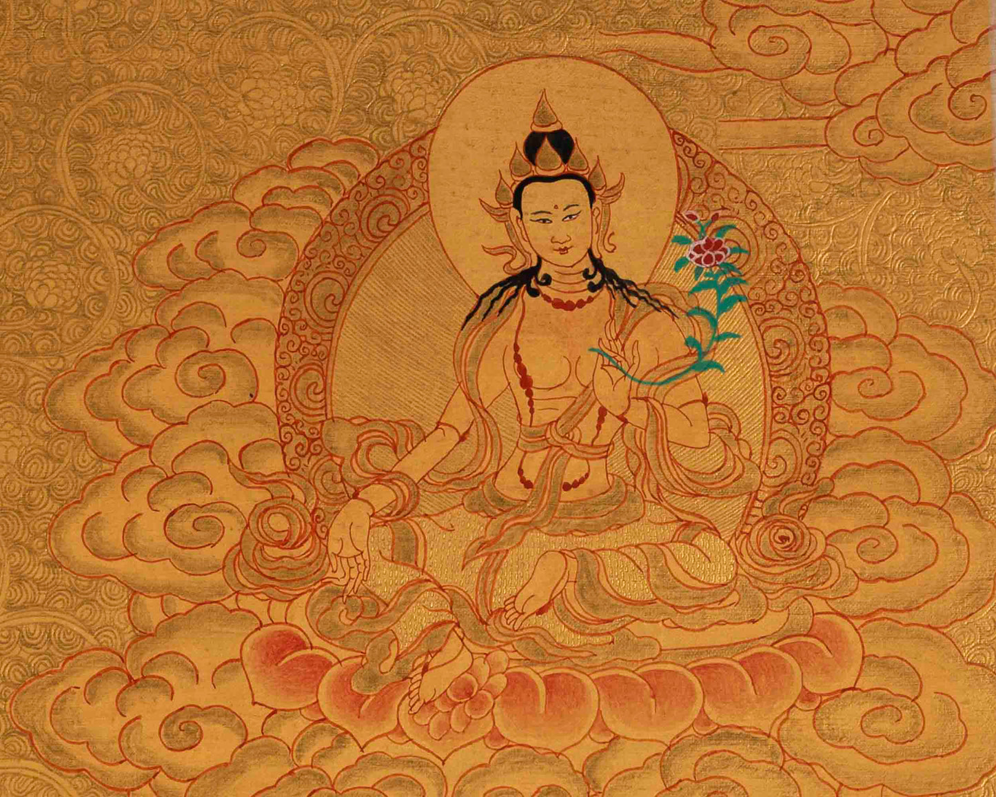 Vajrasattva Mandala Thangka | Buddhist Gift Ideas