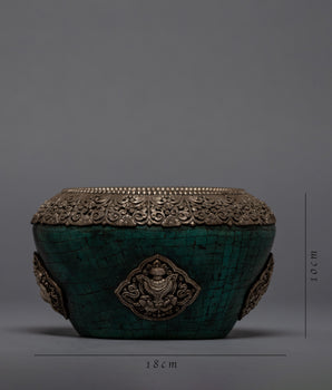 Buddhist Rice Offering Bowl | Religious Offerings | Home Decor
