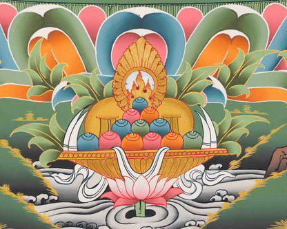 Vajrasattva Dorje Sempa | Handpainted Thangka | Religious Art